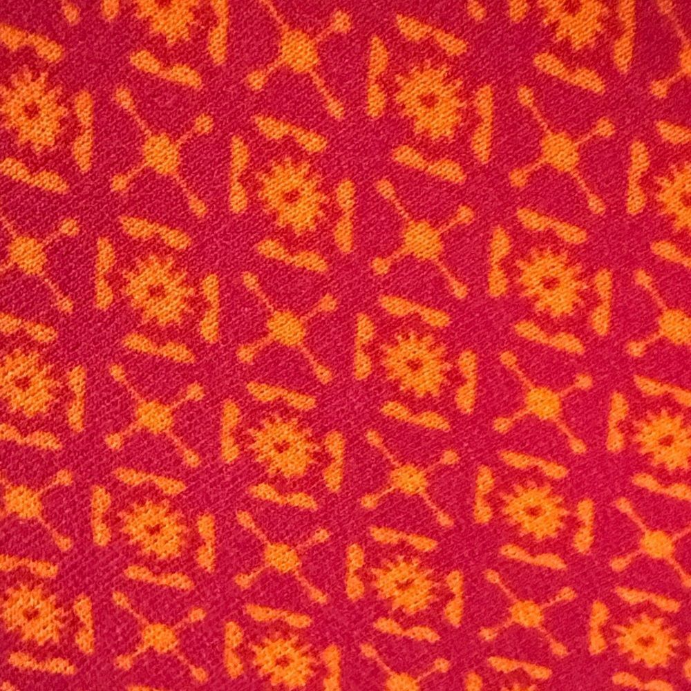 Free People Vibrant pink and orange Long Sleeve Dress-XS - Picture 3 of 7